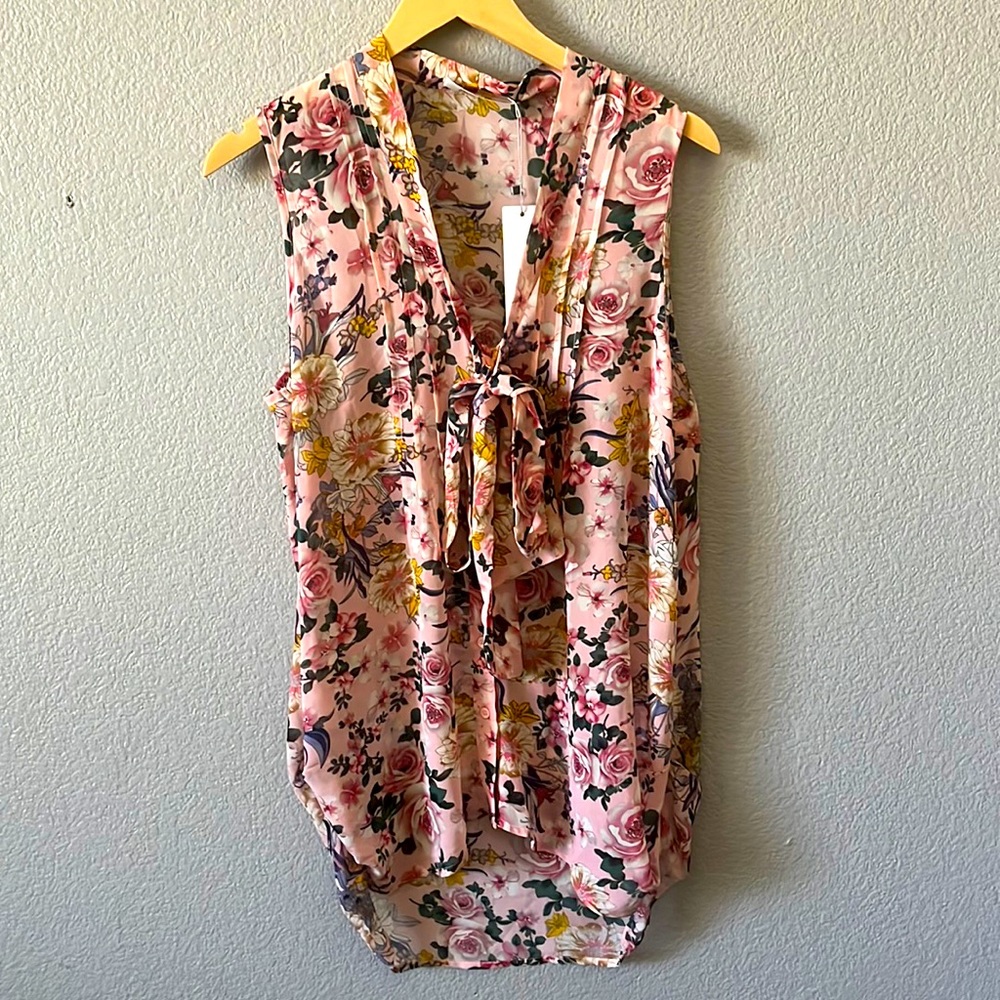 Sunny Girl floral tunic